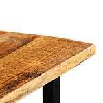 vidaXL Meuble de bar 5 Pièces Bois massif de manguier 120x60x107 cm