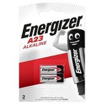 Pile alcaline miniature Energizer A23, pack de 2