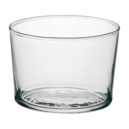 Verre gobelet pour restaurant 225 ml - bodega bormioli - lot de 36 -  - verre trempé x60mm