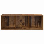 vidaXL Ensemble meuble TV Marron 72 x 35 x 37 cm Bois d'ingénierie
