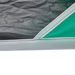 vidaXL Tente de plage vert d'eau escamotable imperméable