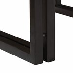 vidaXL Étagère de salle de bain avec étagère 65 x 50 x 23 cm