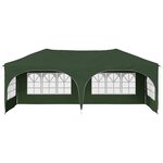 vidaXL Tente de fête pop-up 575 x 288 x 245 cm Vert Tissu Oxford