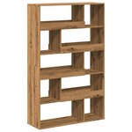 vidaXL Bibliothèque chêne artisanal 100x33x156 5 cm bois d'ingénierie