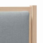 vidaXL Tête de lit Autre Marron 100 cm Bois massif en pin