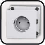 Patafix PROPower - Pastilles adhésives repositionnables ultra-fortes, intérieur et extérieur, anthracite (paquet 21 unités)
