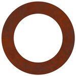 vidaXL adapté pour anneaux d'arbre plats 5 Pièces Marron Ø60 / 90 cm