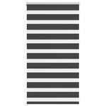 vidaXL Store zèbre noir 85x100 cm largeur du tissu 80 9 cm polyester