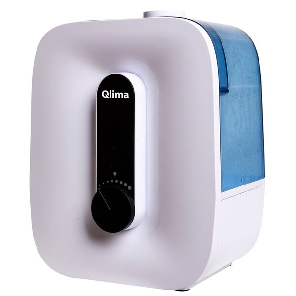 Qlima humidificateur ultrasonique 23 w blanc h408