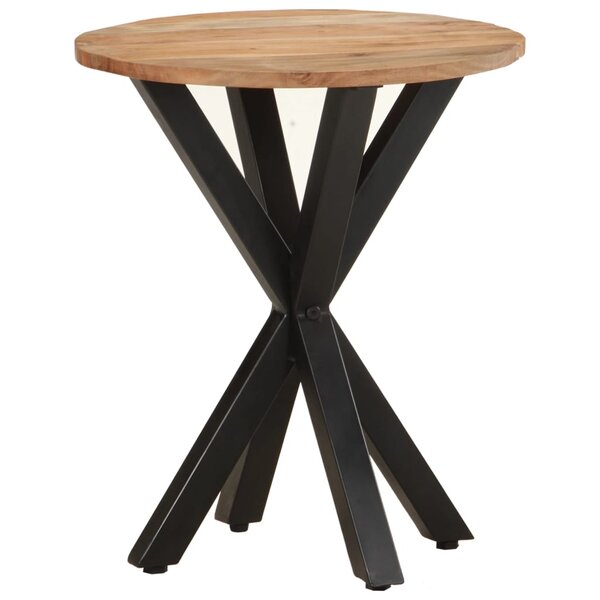 vidaXL Table d'appoint 48x48x56 cm Bois d'acacia massif