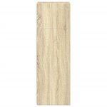 vidaXL Buffet haut chêne sonoma 45x41x124 cm bois d'ingénierie