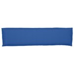 vidaXL Set de coussins de palette 2 Pièces Bleu royal 150 x 40 x 8 cm