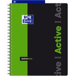 Cahier Polypro ACTIVEBOOK 160 P 90G 24x29.7 cm SEYES coloris aléatoire OXFORD