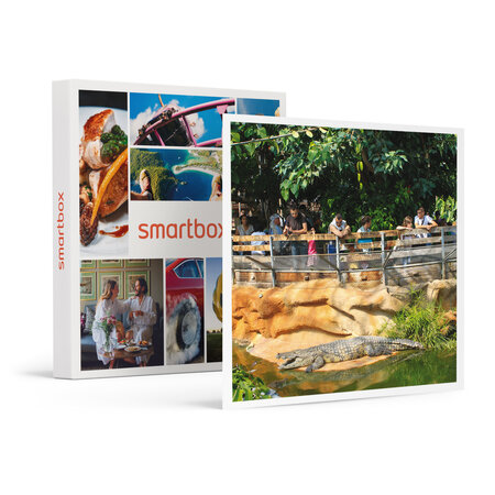 SMARTBOX - Coffret Cadeau Journée passionnante à la Ferme aux Crocodiles  près d'Avignon pour 1 adulte et 2 enfants -  Sport & Aventure