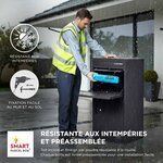 Boîte à colis Extra Large Noir 2 portes Acier galvanisé SMART PARCEL BOX™