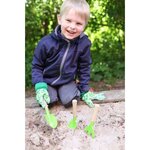 Set jardinage enfant 3 pièces vert