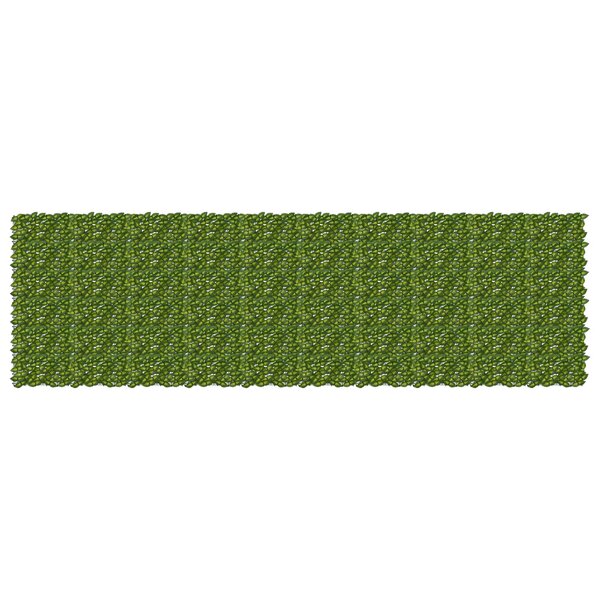 vidaXL Écran de balcon avec feuilles Vert et jaune 500 x 150 cm