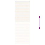 vidaXL Store zèbre beige marbré largeur du tissu 70 9 cm polyester