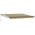 vidaXL Store Vert et blanc 400 × 350 cm Vert et blanc