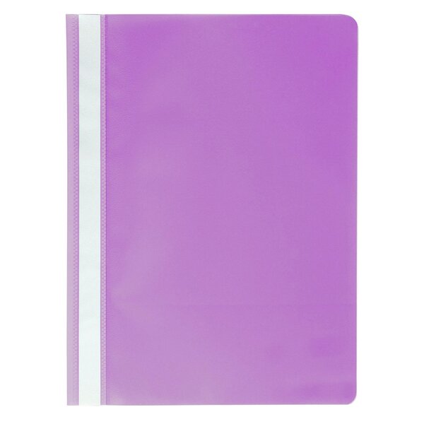 Chemise De Présentation À Lamelles Polypropylène Standard - A4 - Violet - X 25 - Exacompta