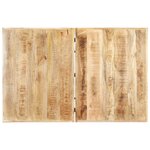 vidaXL Table basse 142x90x42 cm Bois de manguier massif