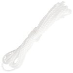 vidaXL Voile d'ombrage 160 g/m² Blanc 7x7 m PEHD