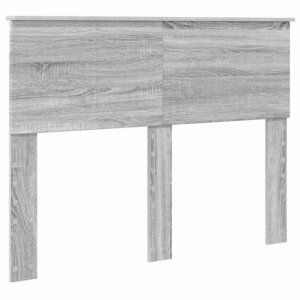 vidaXL Tête de lit Gris Sonoma 135 cm Bois d'ingénierie
