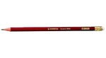 Crayon Papier Swano bout gomme HB STABILO