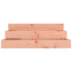vidaXL Jardinière 78x78x27 cm Bois de douglas massif