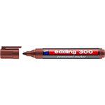 Marqueur Permanent 300 marron 1 5-3 mm x 10 EDDING