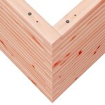 vidaXL Jardinière 70x70x68 5 cm bois massif de douglas