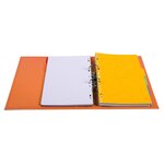 Classeur à levier PVC A4 dos de 50mm - Orange x 10 EXACOMPTA