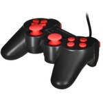 Esperanza EGG102R Manette de jeu Noir  Rouge USB 2.0 Manette de jeu Analogique/Numérique PC