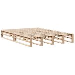 vidaXL Cadre de lit sans matelas 140x200 cm bois massif de pin