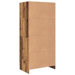vidaXL Armoire Bois ancien 82.5 x 51.5 x 180 cm Bois d'ingénierie
