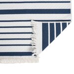 vidaXL Tapis Marine 100x300 cm Coton