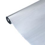 vidaXL Film solaire à effet réfléchissant statique argenté 45x1000 cm