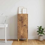 vidaXL Buffet Bois ancien 33 x 34 5 x 90 cm Bois d'ingénierie