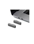 Adaptateur Magnétique USB-C MacBook - Argent