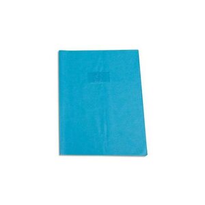 Protège-cahier synthétique 20/100ème 24x32 bleu clair CALLIGRAPHE