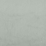 vidaXL Cadre de lit d'angle Gris clair 100 x 200 cm Velours