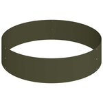 vidaXL Cache-pot de jardin Vert olive 90 x 90 x 20 cm