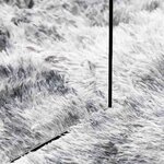 vidaXL Tapis shaggy à poils longs NAVARRA gris clair 80x150 cm