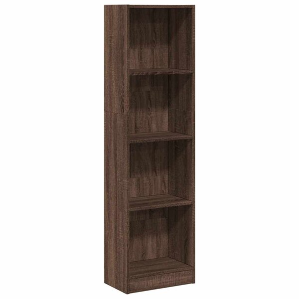 vidaXL Bibliothèque chêne marron 40x24x143 cm bois d'ingénierie
