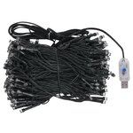 Vidaxl arbre de noël artificiel led et boules et pommes de pin 210 cm