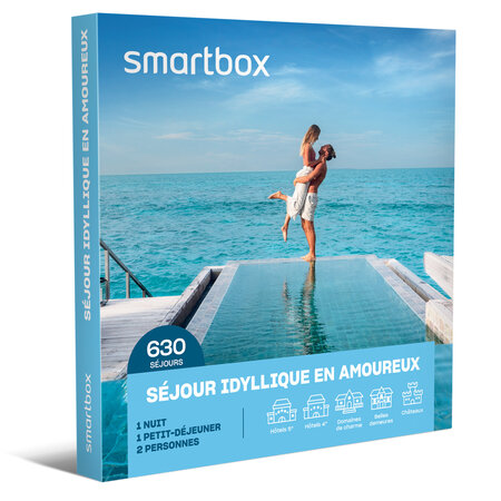 SMARTBOX - Coffret Cadeau Séjour idyllique en amoureux -  Séjour
