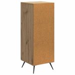 vidaXL Buffet Chêne artisanal 33 x 34 5 x 90 cm Bois d'ingénierie