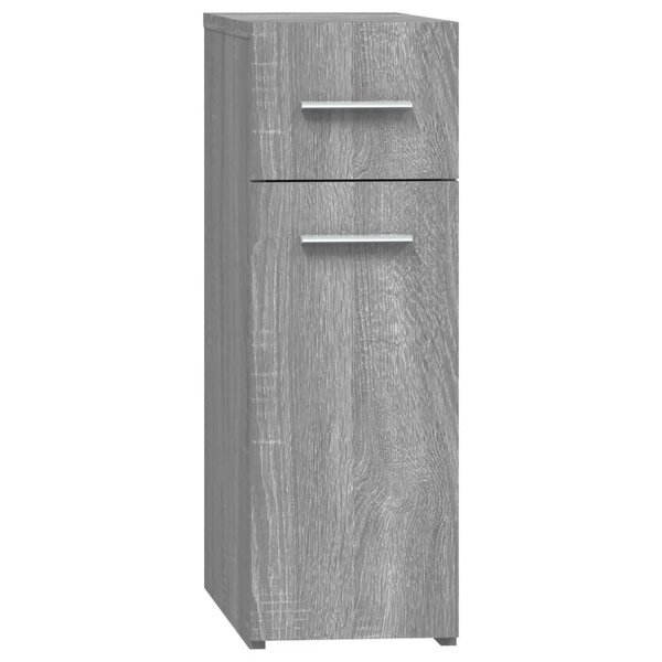 vidaXL Armoire apothicaire Sonoma gris 20x45 5x60 cm Bois d'ingénierie