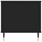 vidaXL Table basse Noir 90x44 5x45 cm Bois d'ingénierie