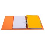 Classeur à levier PVC A4 D70mm Premium Orange EXACOMPTA